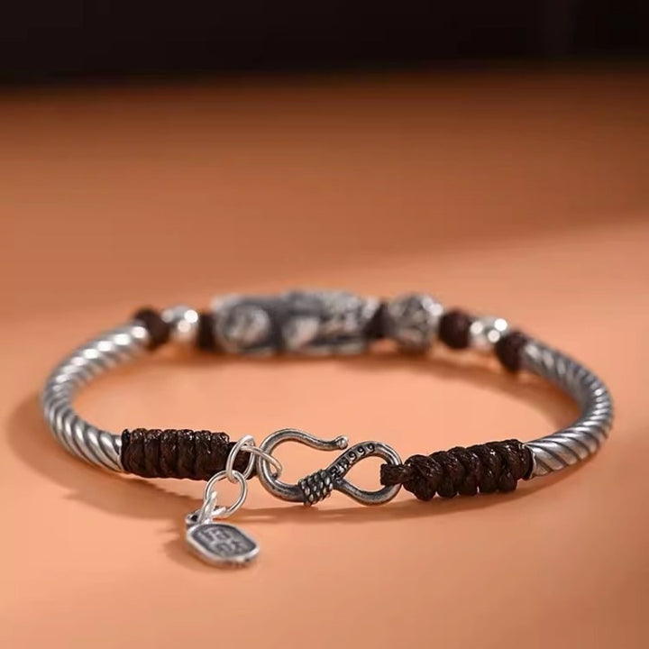 Vintage Pi Xiu Braided Blessing Bracelet