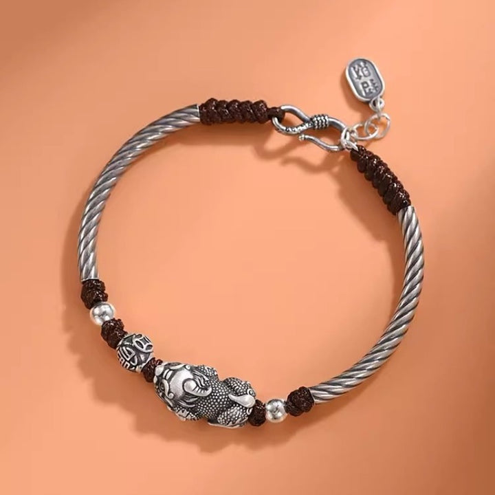 Vintage Pi Xiu Braided Blessing Bracelet