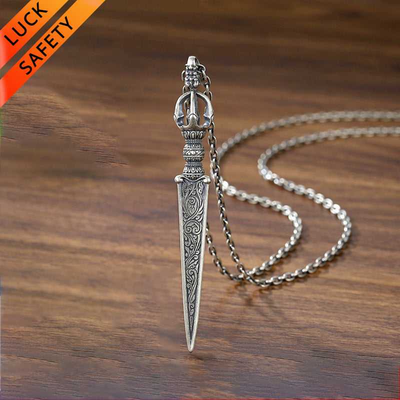 Vajra Demon Subduing Pendant for attracting good luck, protection, Buddhist Guardian, wealth, and health