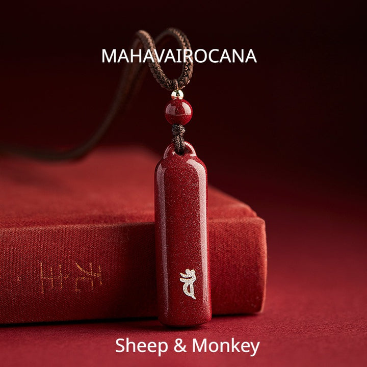 Twelve Chinese Zodiac Guardian Buddha Cinnabar Pendant for attracting good luck, protection, wealth, and health11