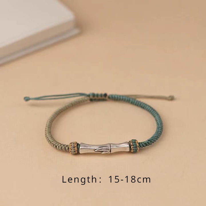 Bamboo Node Success Bracelet for attracting good luck, protection, wealth, and success0