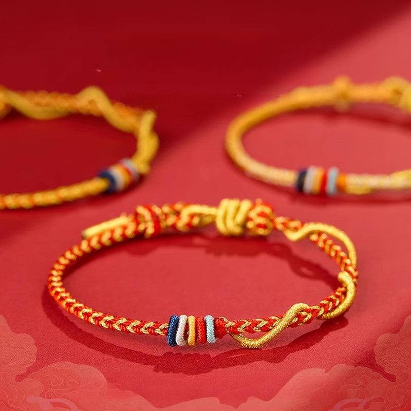 2025 Year of the Snake Blessing Braided Bracelet