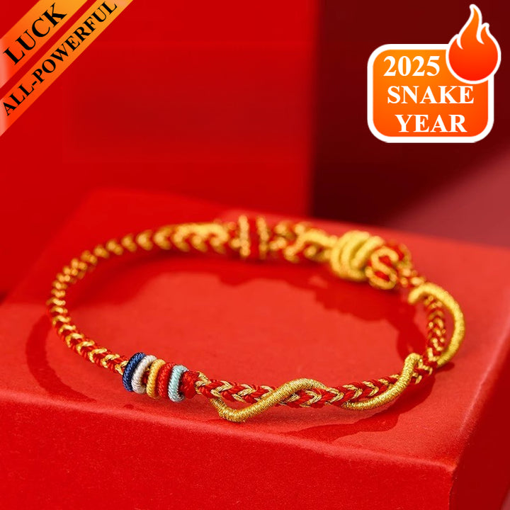 2025 Year of the Snake Blessing Braided Bracelet