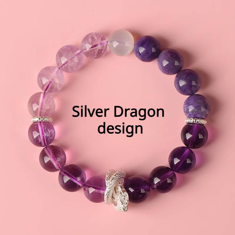 Nine Purple Departure Fire Amethyst Bracelet for attracting good luck, protection, Buddhist Guardian blessings, wealth, and health2