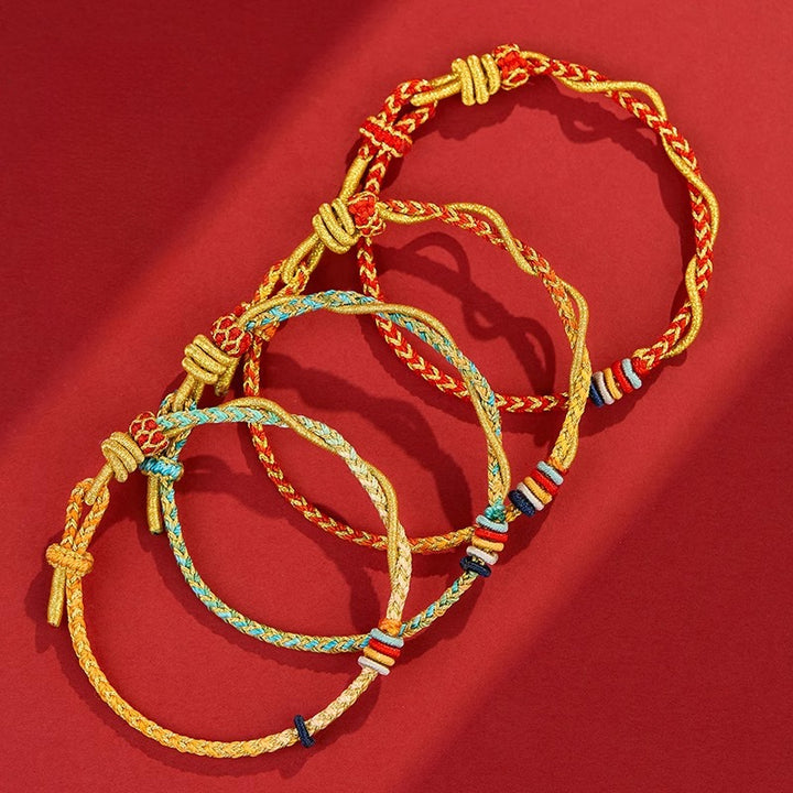 2025 Year of the Snake Blessing Braided Bracelet