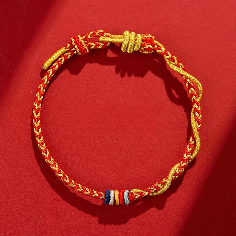 2025 Year of the Snake Blessing Braided Bracelet